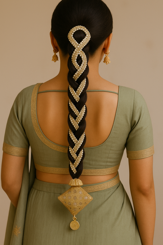 Braided Aura Bridal Hair Accessories for women